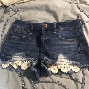Jean shorts
